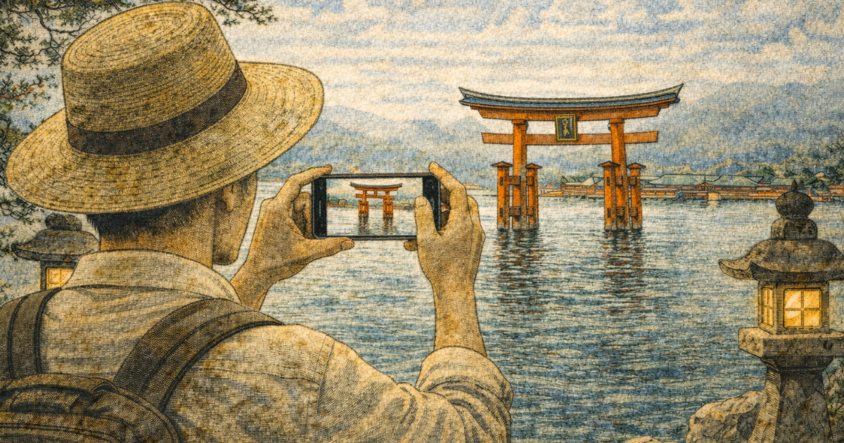 宮島撮影　スポット