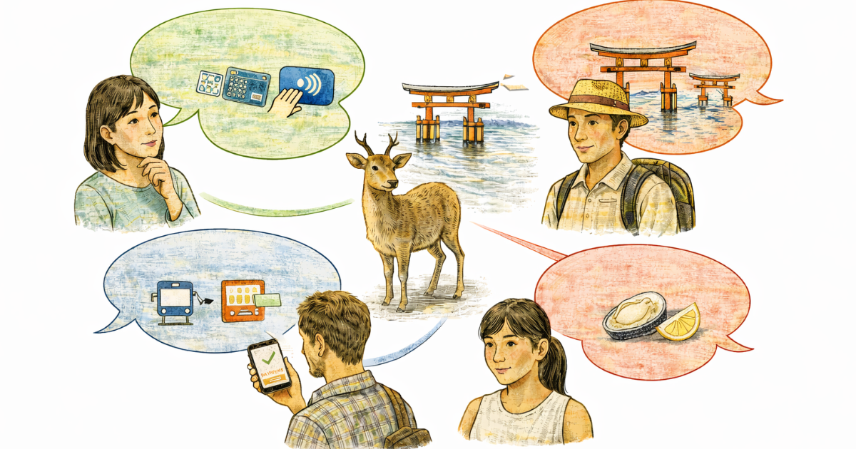 宮島　外国人観光客　よくある質問