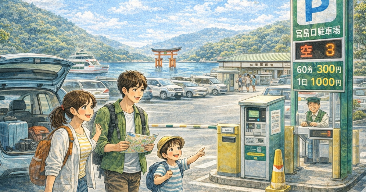 宮島 駐車場