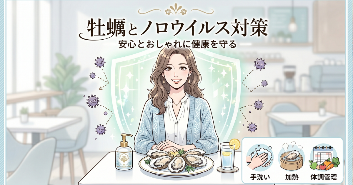 ノロウイルス 牡蠣